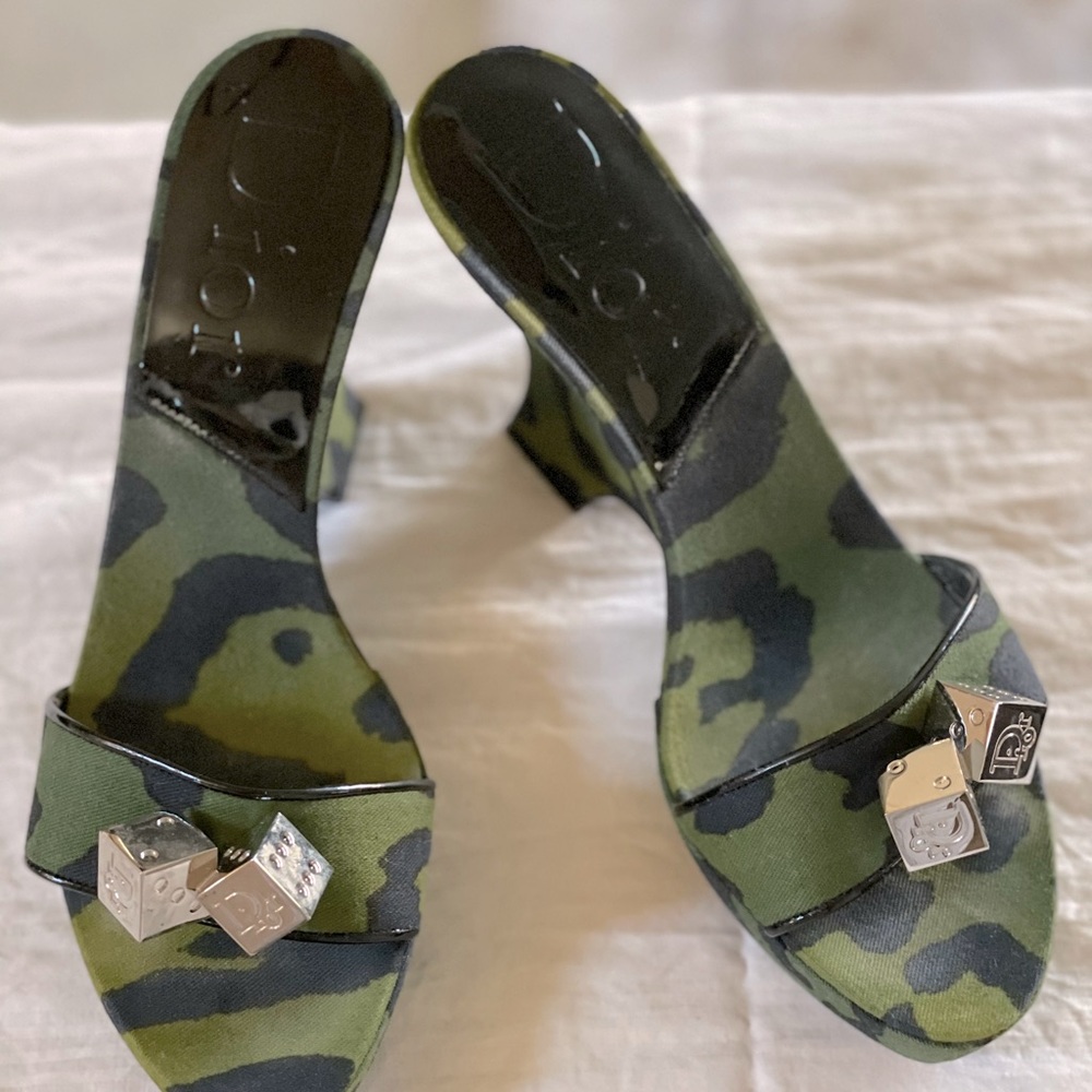 Authentic Dior Camouflage Shoes